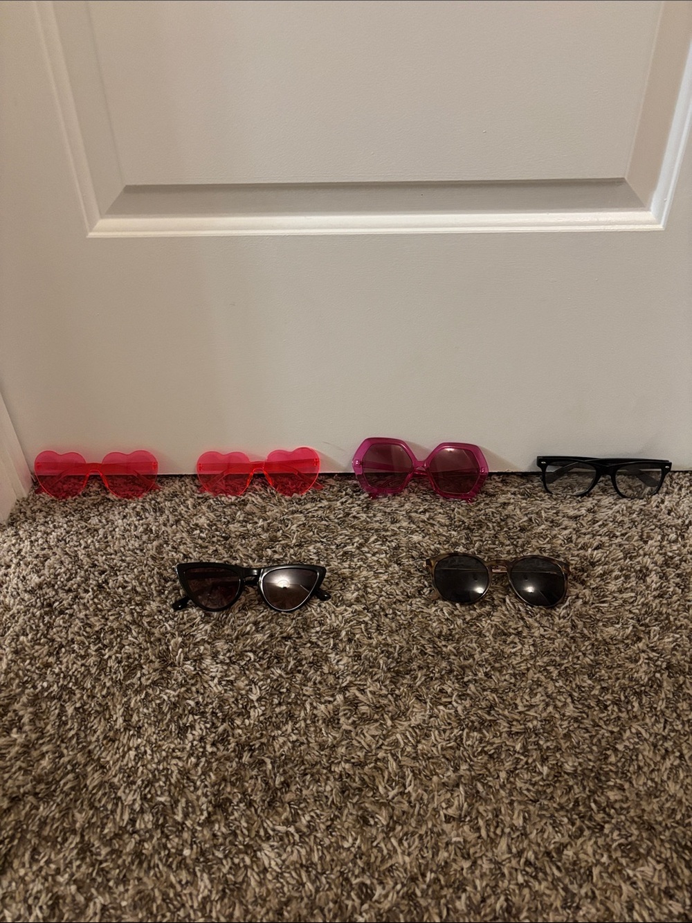 Assorted Sunglasses Lot - Red, Pink, Black, Brown $5 per glasses